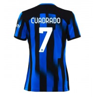 Inter Milan Juan Cuadrado #7 Domáci Ženy futbalový dres 2023-24 Krátky Rukáv